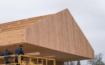 C’est quoi ce bâtiment en bois ?