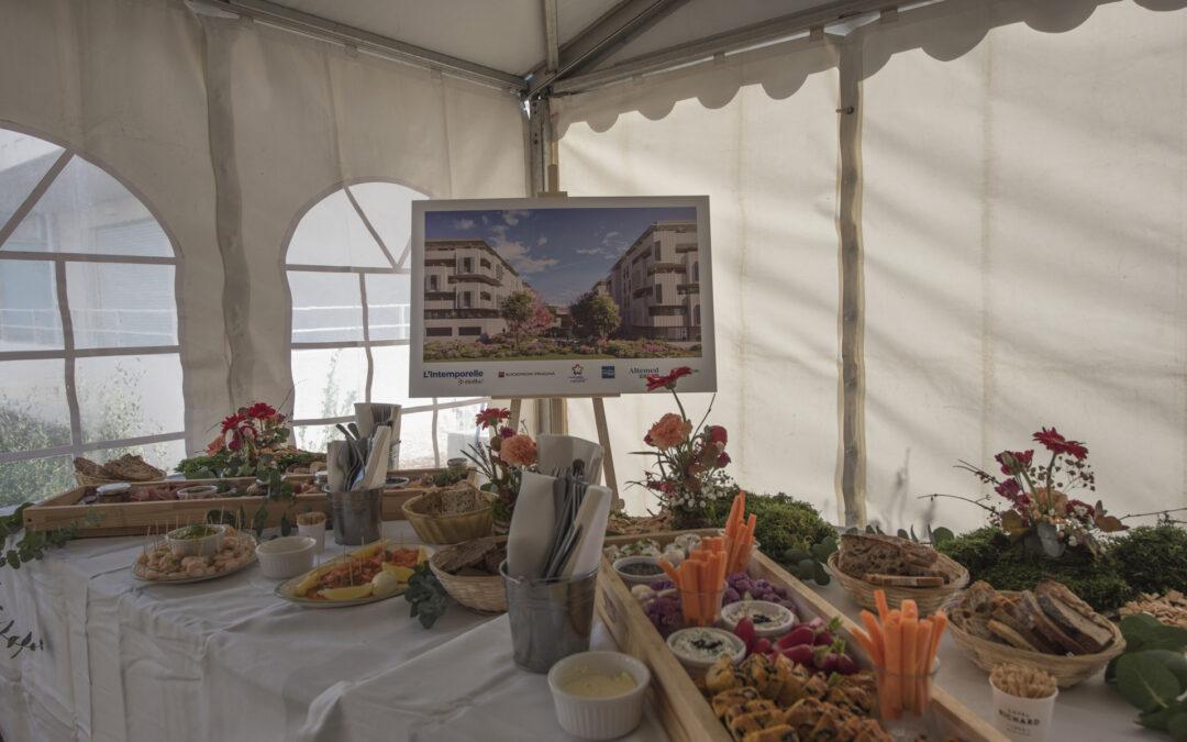 Halles du Verger en prestation pour une inauguration