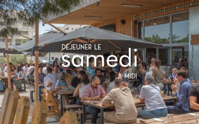 Déjeuner le samedi midi