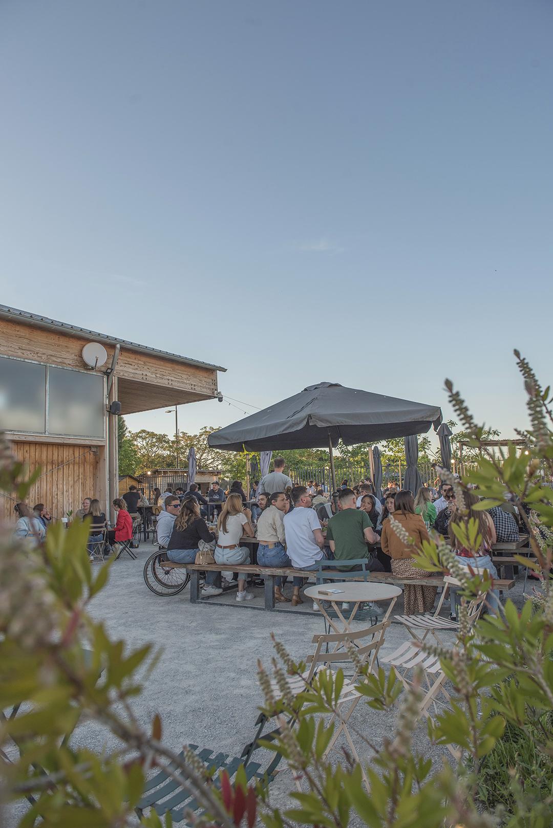 Halles du Verger - terrasse