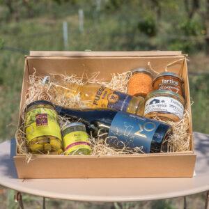Halles du Verger - coffret cadeau apéritif gourmand