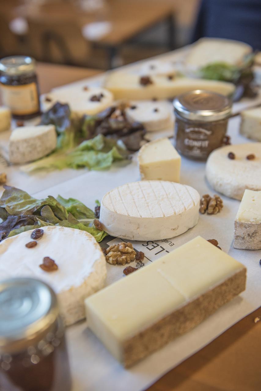 Halles du Verger - planche fromages