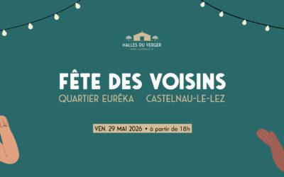 Fête des voisins aux Halles du Verger