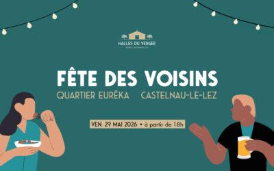 Fête des voisins aux Halles du Verger
